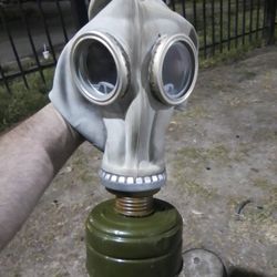 Soviet GP-5 Russian Gas Mask And Filter