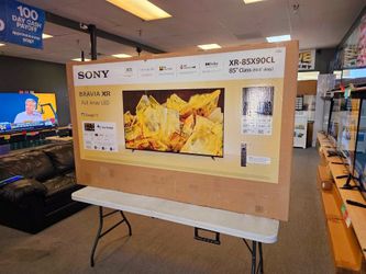 SONY 85 INCH TOP RATED XR85X90CL 120HZ FULL ARRAY HDMI 2.1 IN STOCK W/WARRANTY - PAYMENT PLANS