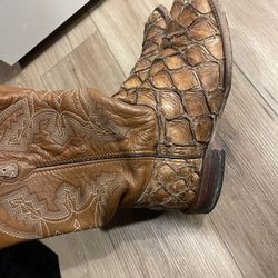 Pirarucu Fish Boots Genuine 100% 
