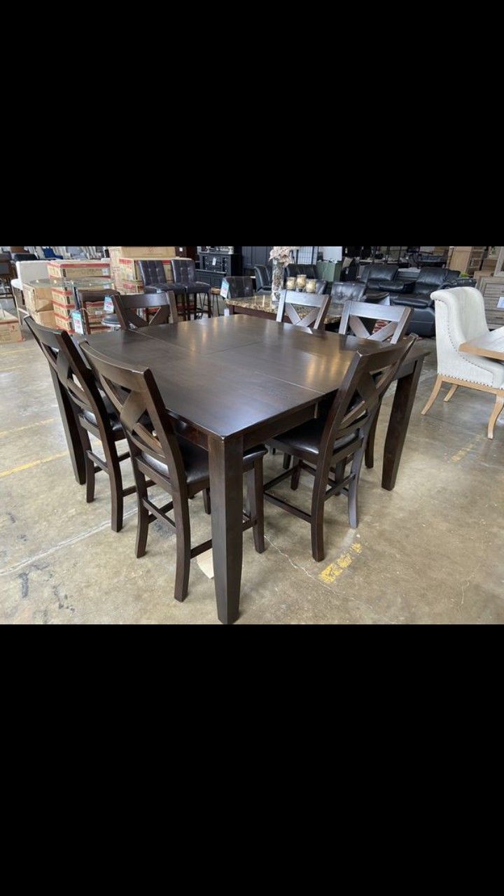 7 pc dining table set