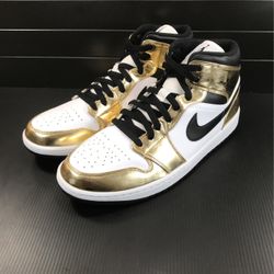 Jordan 1 Mid gold size 11.5 brand new ✅