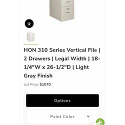 HON Vertical File 2 Drawers (3 For Sale)