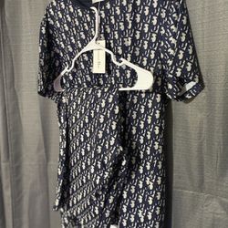 Christian Dior Symbol T-Shirt & Shorts Set