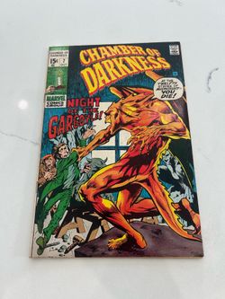 Chamber of Darkness #7, Key:First Bernie Wrightson Artwork at Marvel Comics VG Sub Crease