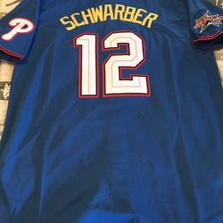 Phillies Schwarber Baseball Jersey 
