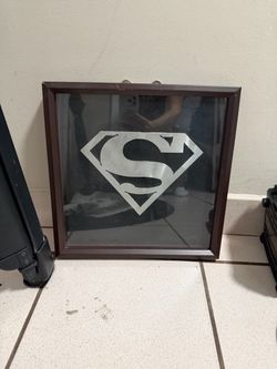 Custom metal Superman frame