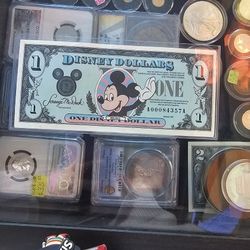 Collectors Item Disney Mickey Mouse $1 Bill