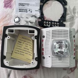 System Sensor Wall Speaker Strobe 