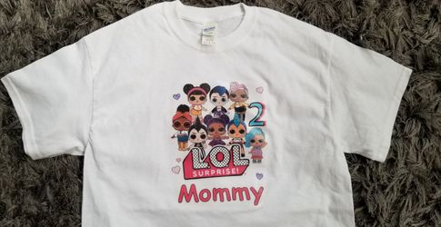 LOL Dolls birthday family shirts