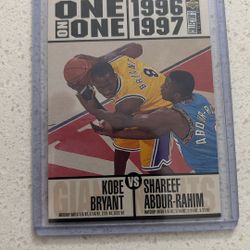 Kobe Bryant Rookie Card