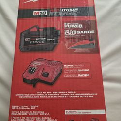 Milwaukee battery 12.0 forge and Rapid charger