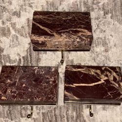 Marble Stocking Weights/Hooks