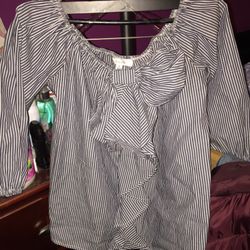 Off the shoulder dressy top