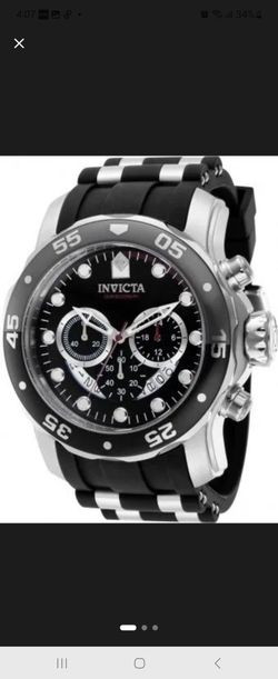 Invicta Pro Diver SCUBA Men's Watch - 48mm. Steel. Black