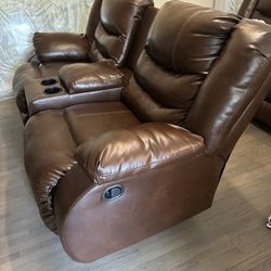 Leather Recliners 
