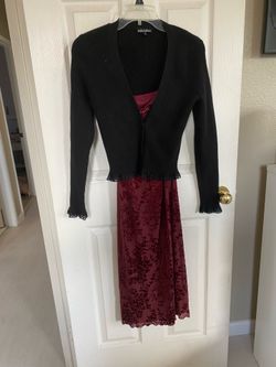 Dress and sweater