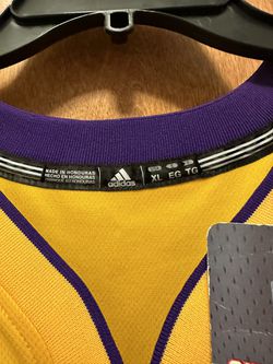 Men's Los Angeles Lakers Kobe Bryant adidas Purple Player Swingman Jersey