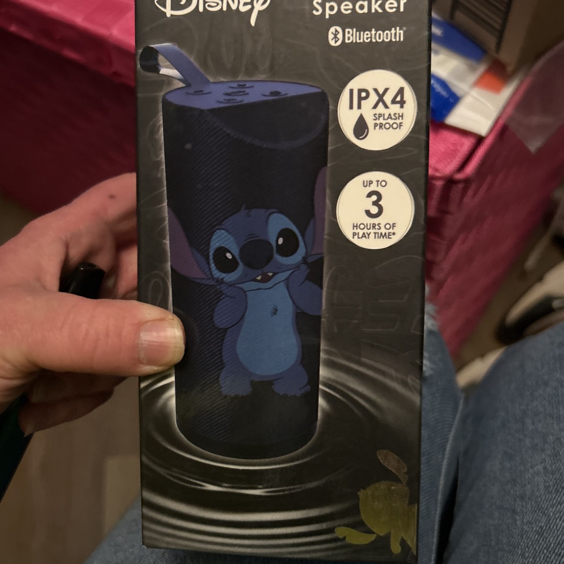Disney's Stitch bluetooth speaker