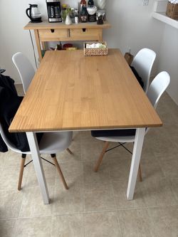 Ikea dining table&chairs (4)