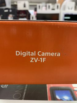 Sony Camera ZV-1F Point And Shoot Brand New
