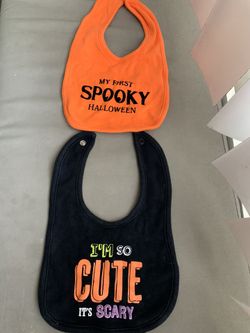 Baby Halloween bibs