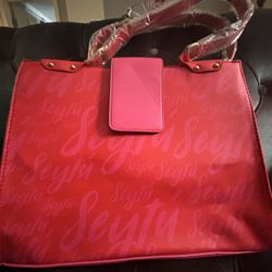Pink Tote Bag 