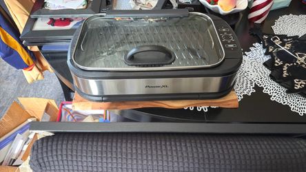 PowerXL Indoor Grill with Glass Lid