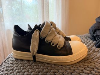 Rick Owen’s Ramone Low Jumbo Laces size 42