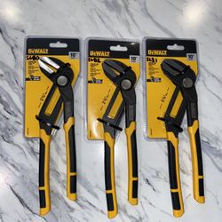 Dewalt 10 in. Straight Jaw Pushlock Plier
