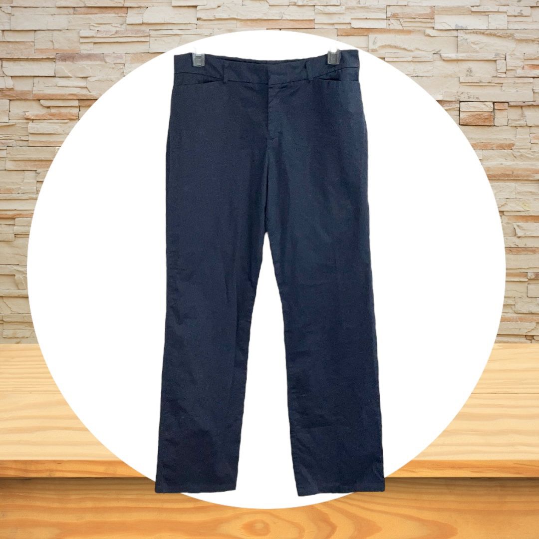 Dockers Ideal Fit Blackish Navy Slacks Pants Women Size 16 Long