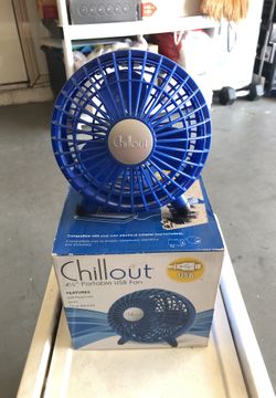Portable usb fan