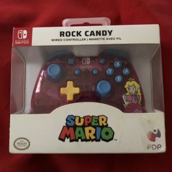 PDP Gaming Rock Candy Wired Power Nintendo Switch Pro Controller, Officially Lic