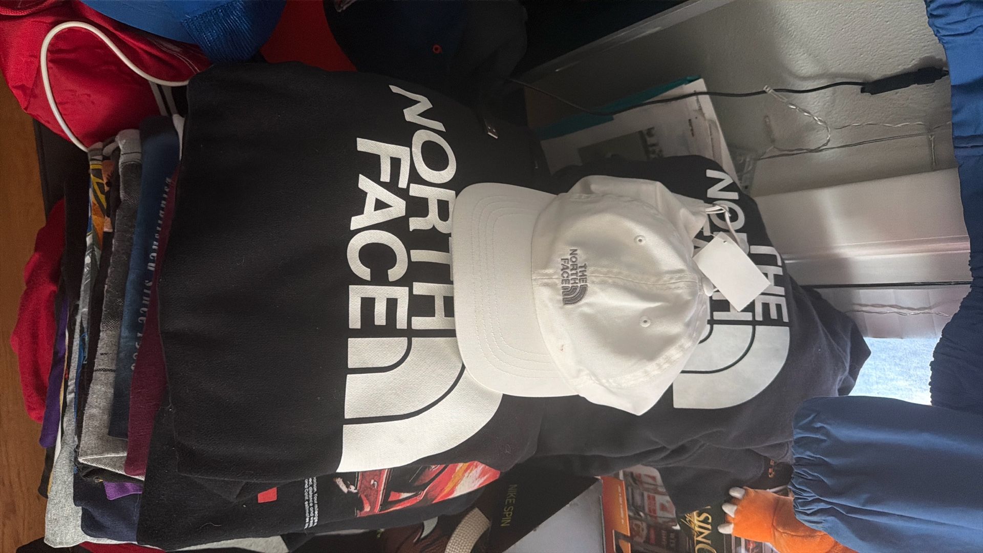 North face hoodies (women’s XL) (men’s m)