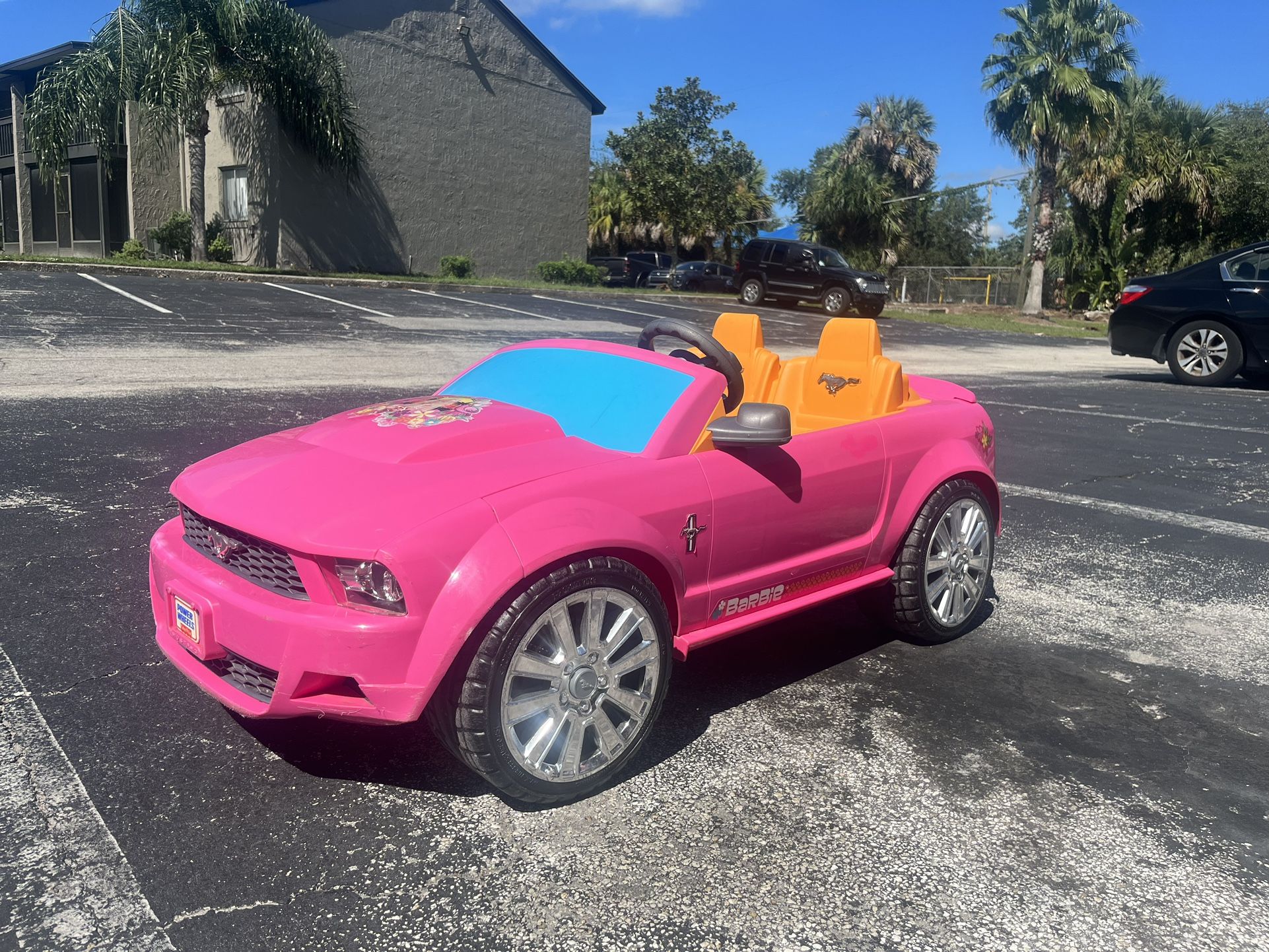 Barbie Powerwheels Convertible 