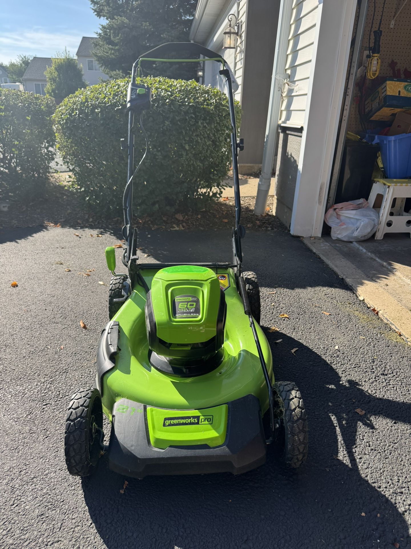 Greenworks pro 60V 21inch Cordless Lawn Mower