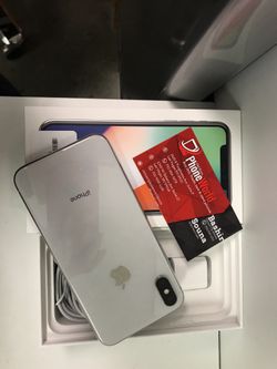 iPhone X 64GB Silver Unlock for all carriers