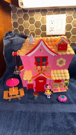 Lalaloopsy   MINI  DOLL  SEW  SWEET  PLAY HOUSE   /. DOLL.  HOUSE.