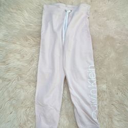 Calvin Klein Performance Joggers - Size S, Light Pink