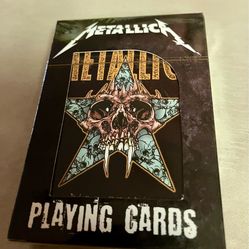 Metallica Playing Cards NEW
