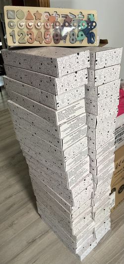  Bekilole Wooden Number Puzzle