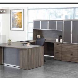 U Shaped Desk Office Furniture 