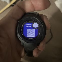 Garmin Instinct Solar -Rugged GPS Smartwatch – Excellent Condition
