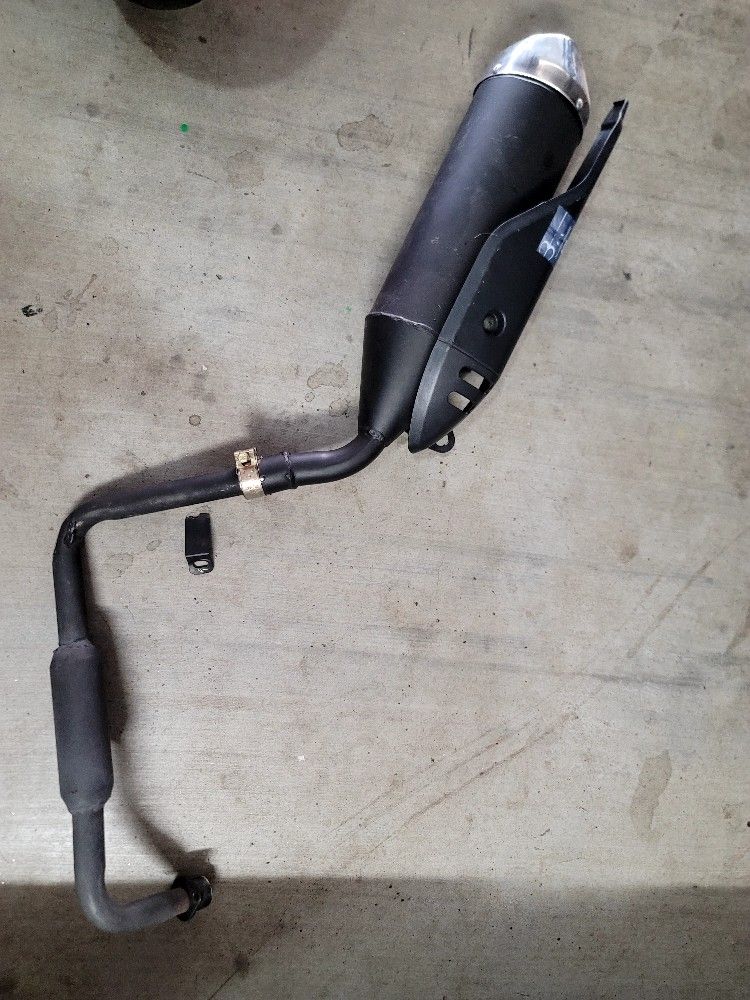VENOM X21RS - Honda Grom Clone Stock Exhaust Pipe - High Mount