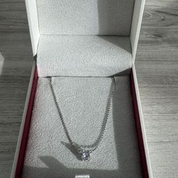 Floating Diamond Pendant 0.50 tcw