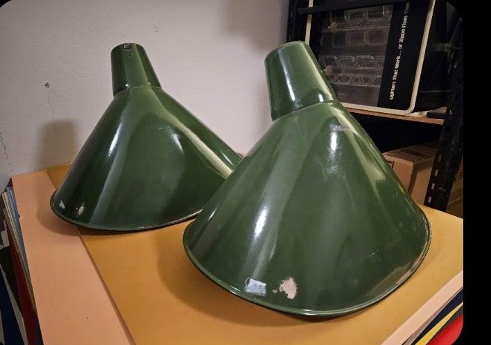Porcelain Gas Station Light Fixtures Barn