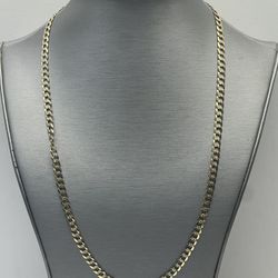 Gold Chain  14k 24inches 0.6mm#480