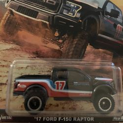 Hot Wheels Premium Desert Rally '17 Ford F-150 Raptor