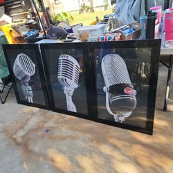 Picture Frames Of Microphones