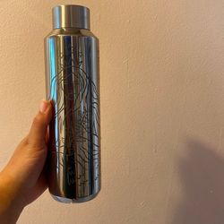 Grey Mermaid Starbucks Water Bottle