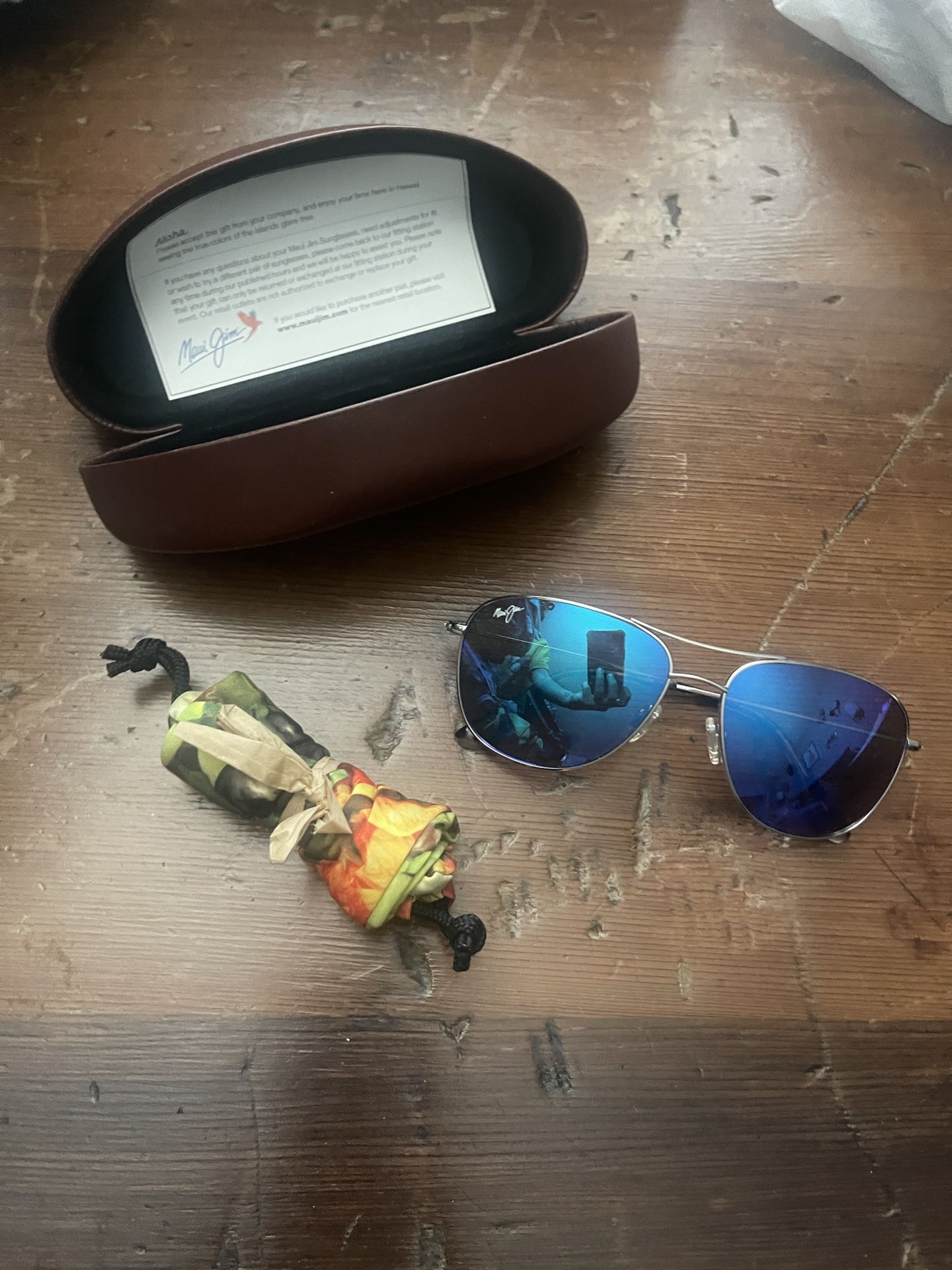 Maui Jim -MAVERICKS - Polarized Aviator Sunglasses